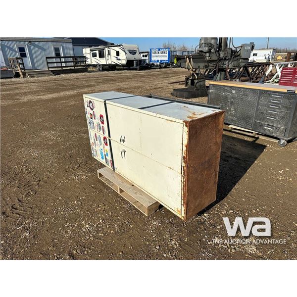 LOCKER, SHELVING FRAME