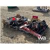 Image 2 : (2) PALLETS, TRUCK CRANE, (2) FLOOR JACKS