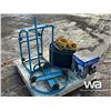 Image 1 : HOSE REEL, BARREL DOLLY, ELECTRIC PLUGS