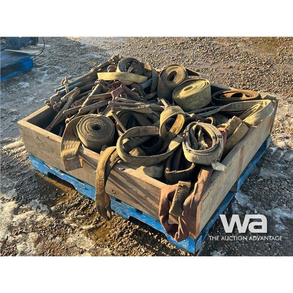 BOOMERS, TIE DOWNS, STRAPS & CHAINS