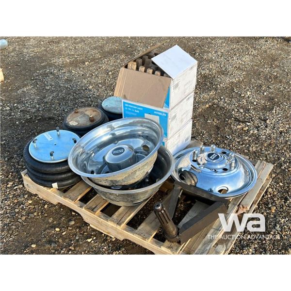 AIR BAGS, WHEEL COVERS, LED LIGHTS