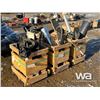 Image 2 : (3) WOOD BOXES, HYD. HOSE, RUBBER MATTING