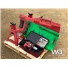 Image 1 : (2) SETS HD FLOOR JACK STANDS, CORDLESS GREASE GUN