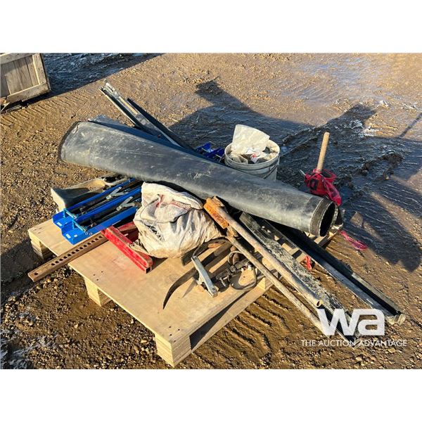 TONNEAU COVER, METAL SAWHORSES