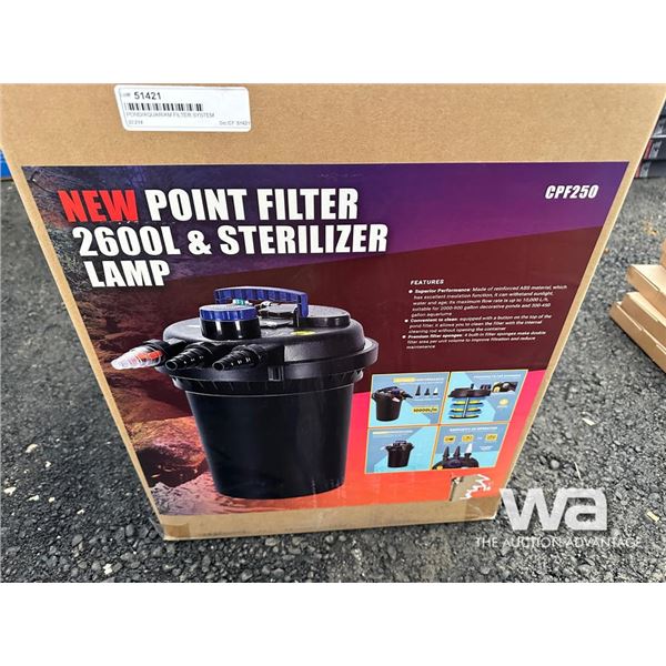 POND/AQUARIAM FILTER SYSTEM