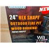 Image 2 : 24 IN. HEX SHAPE OUTDOOR FIREPIT