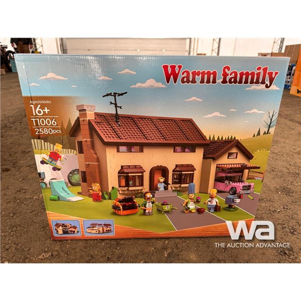 THE SIMPSONS WARM FAMILY BUILDING BLOCKS