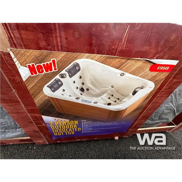 2 PERSON INSULATED HOT TUB