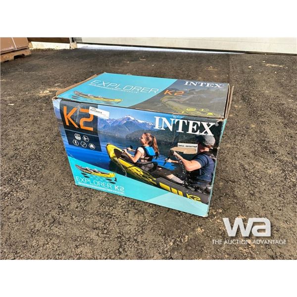 INTEX K2 2-PERSON INFLATABLE KAYAK