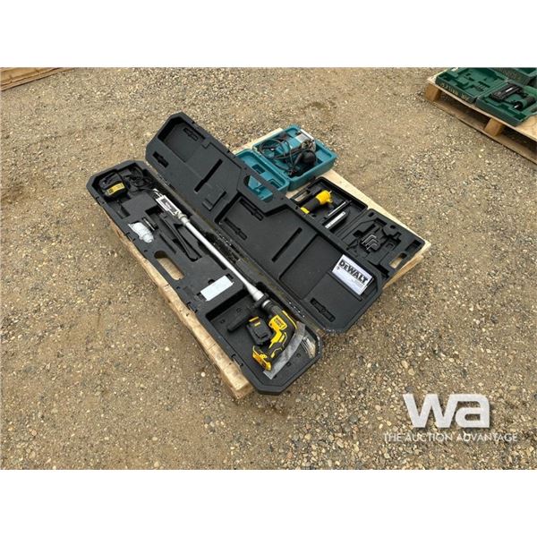 POWERFIST 2-1/2 FINISHING NAILER, MAKITA ROUTER