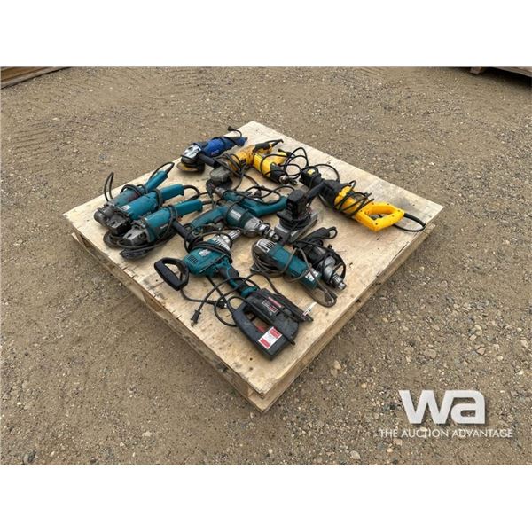 ELECTRIC JIG SAW, GRINDERS, DRILLS, SAWSALL