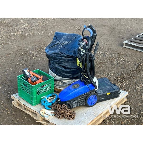 18V DEWALT CORDLESS DRILL, RIDGID CORDLESS SAW