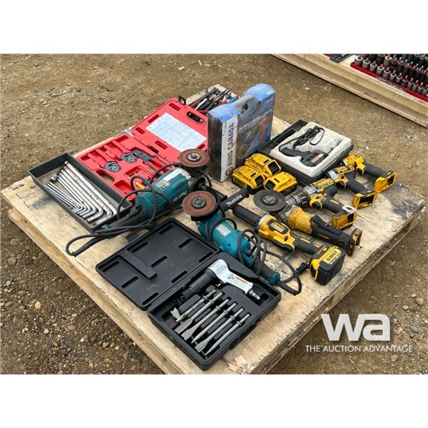 MAKITA GRINDERS, DEWALT CORDLESS TOOLS
