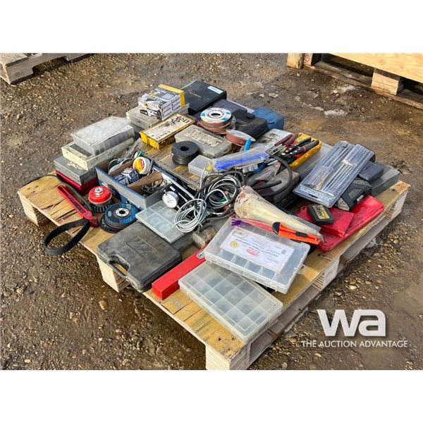 MULTIMETER, PLIERS, DRILL BITS, TUBE CLEANERS