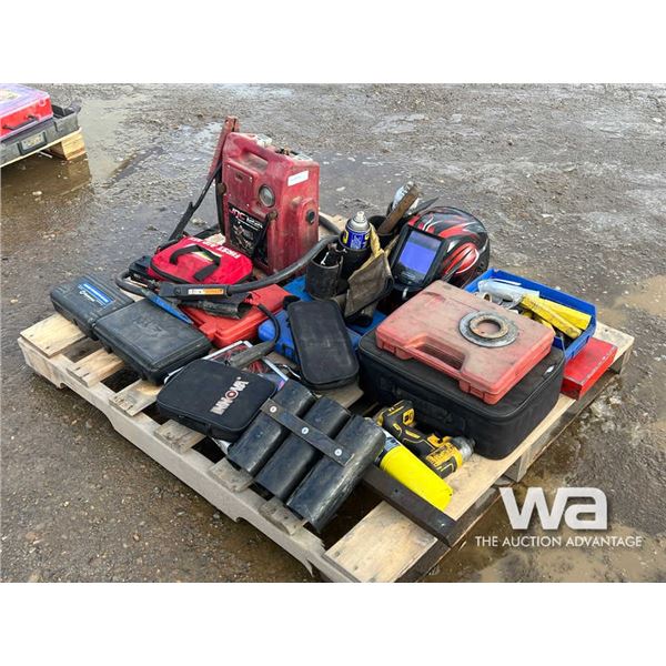 BATTERY BOOSTER, O-RINGS, WELDING HELMET