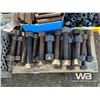 Image 8 : QTY OF BOLT, NUTS