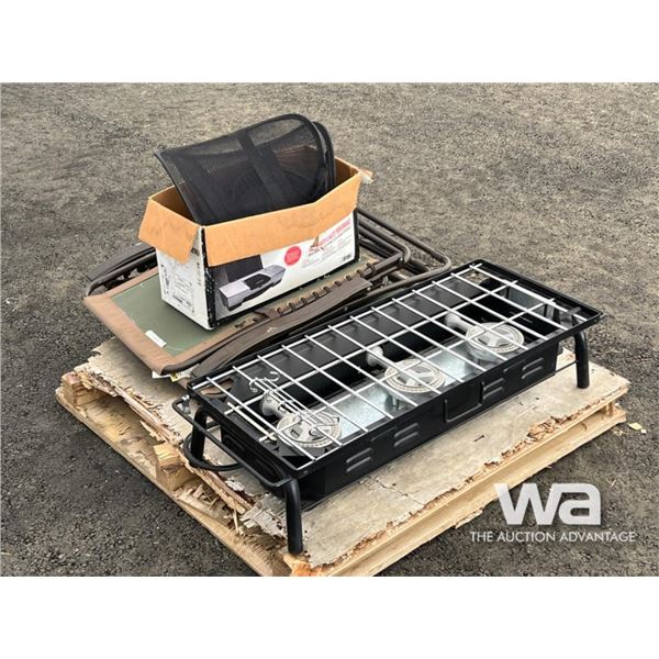 CAMP CHEF PORTABLE 3 BURNER STOVE