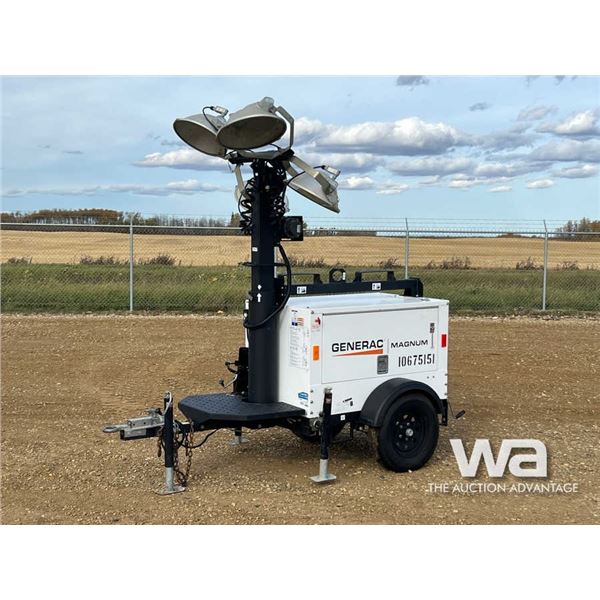 PRE-SOLD: 2017 GENERAC MLT3060 KV 6 KW LIGHT TOWER