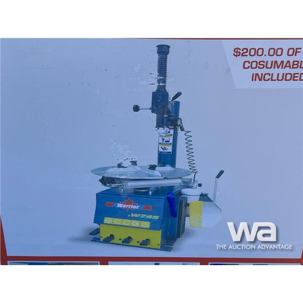 PRE-SOLD: WARRIOR HEAVY DUTY 1.5 HP TIRE CHANGER