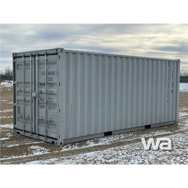 PRE-SOLD: 8X20 FT. ONE WAY SHIPPING CONTAINER