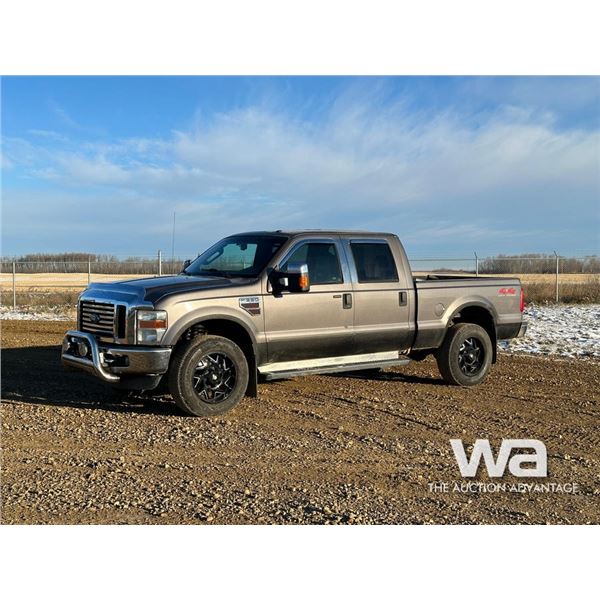 2009 FORD F350 SUPER DUTY CREW CAB PICKUP