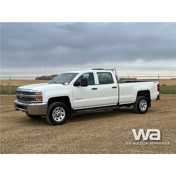 2016 CHEVROLET 3500HD CREW CAB LONG BOX  PICKUP