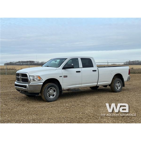 2012 DODGE RAM 2500 QUAD CAB PICKUP