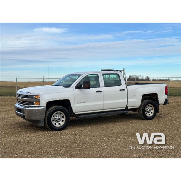 2016 CHEVROLET 2500HD SILVERADO CREW CAB PICKUP