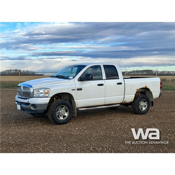 2007 DODGE RAM 2500 QUAD CAB PICKUP