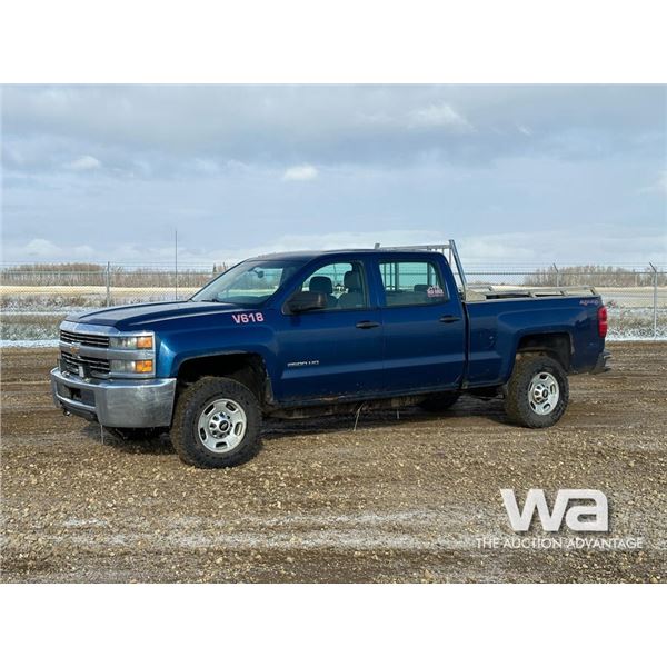 2017 CHEVROLET 2500HD SILVERADO CREW CAB PICKUP