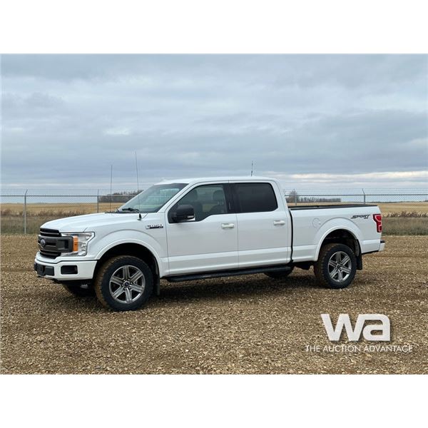 2018 FORD F150 XLT CREW CAB PICKUP
