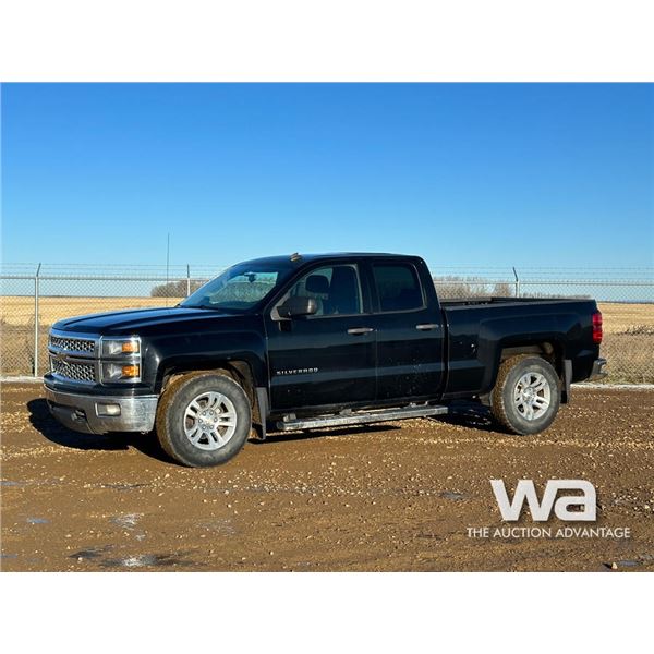 2014 CHEVROLET SILVERADO 1500 CREW CAB PICKUP
