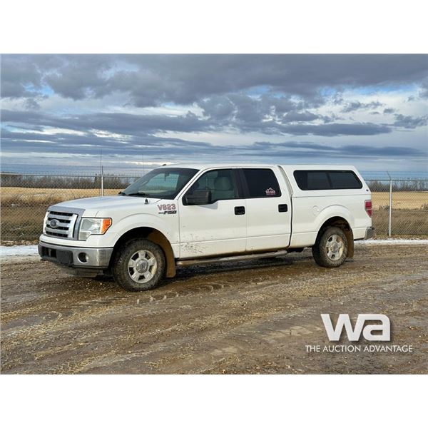 2012 FORD F150 XLT CREW CAB PICKUP