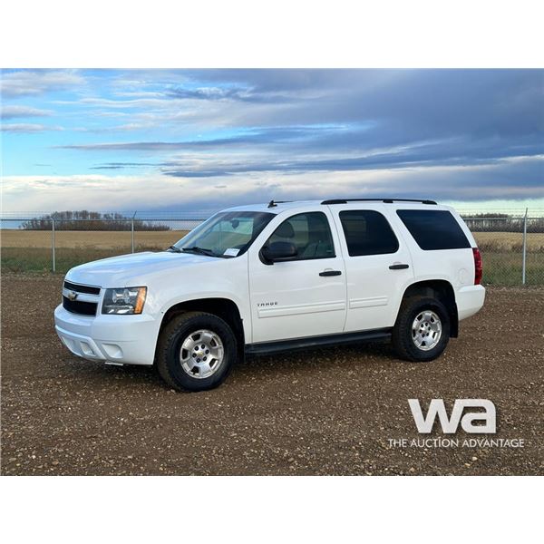 2013 CHEVROLET TAHOE 4 DOOR SPORTS UTILITY VEHICLE