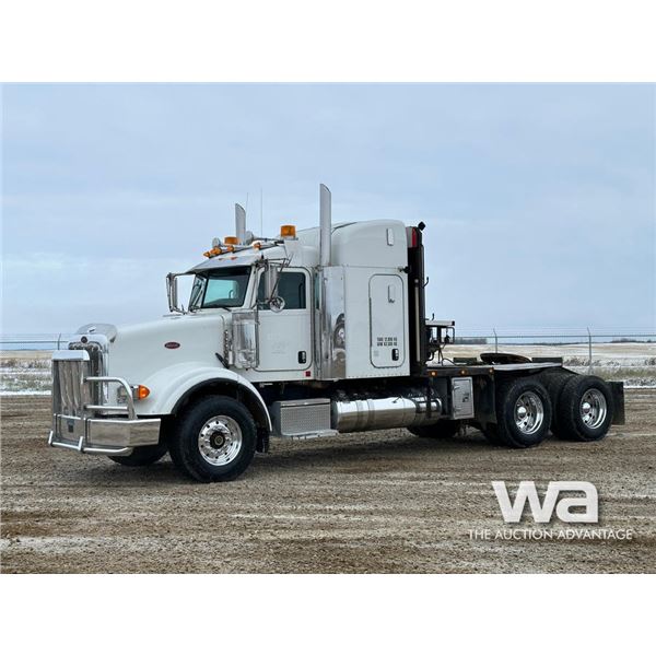 2007 PETERBILT 378 T/A SLEEPER WINCH TRACTOR
