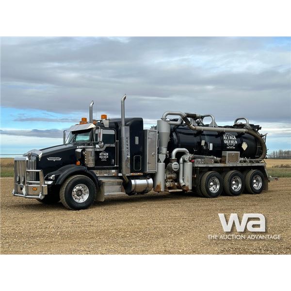 2006 KENWORTH T800 TRI DRIVE COMBO VACUUM TRUCK