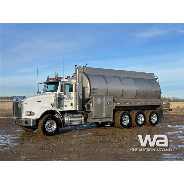 2005 PETERBILT 378 TRI DRIVE TANK TRUCK