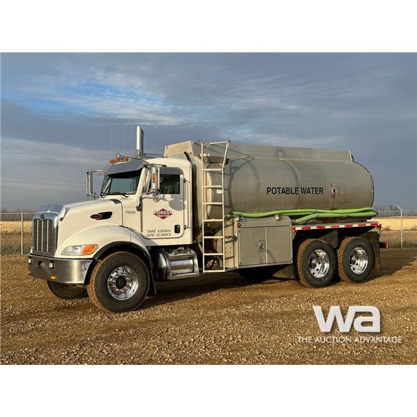 2008 PETERBILT PB340 T/A 16,380 LITRE WATER TRUCK