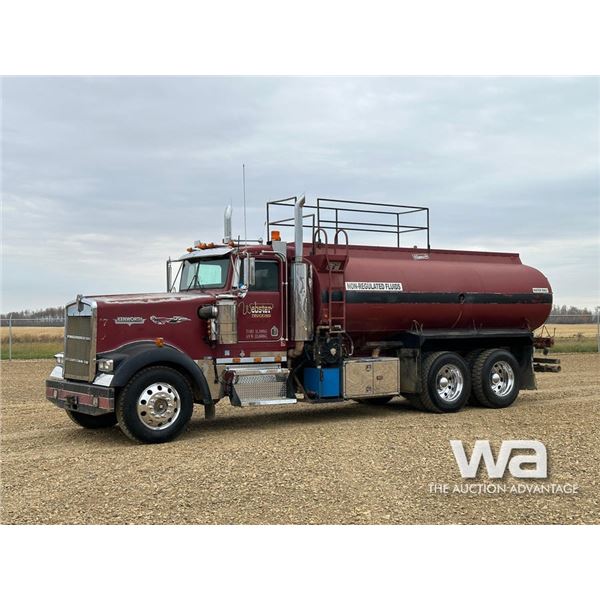 1996 KENWORTH W900L T/A 100 BBL WATER TRUCK