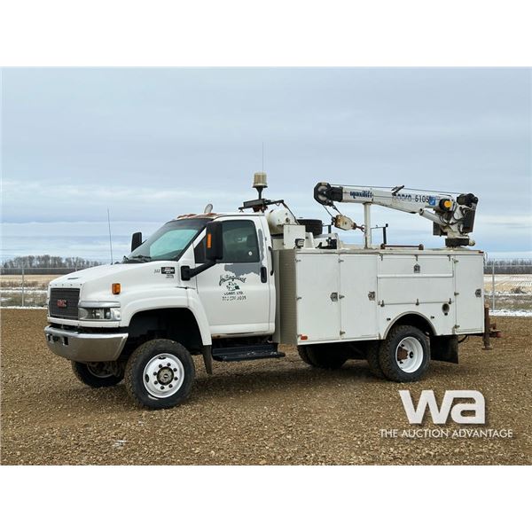 2007 GMC C5500 TOPKICK 4X4 S/A SERVICE TRUCK