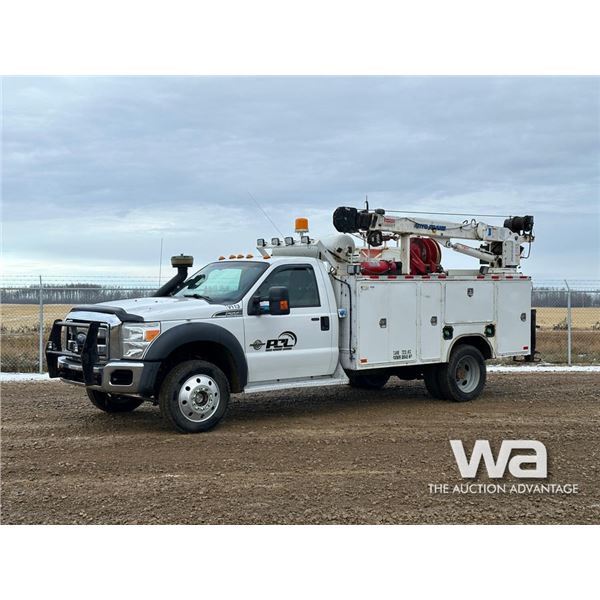 2015 FORD F550 XLT SINGLE CAB SERVICE TRUCK