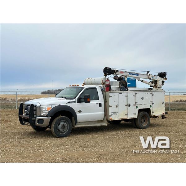 2012 FORD F550 XLT SUPER DUTY SERVICE TRUCK