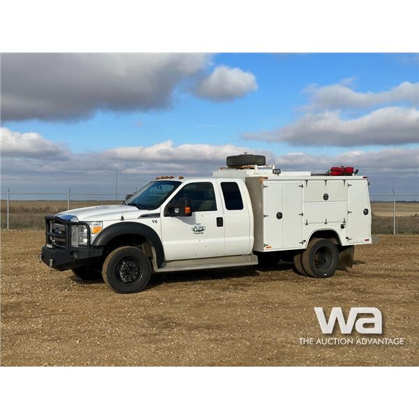 2014 FORD F450 XLT EXT CAB SERVICE TRUCK