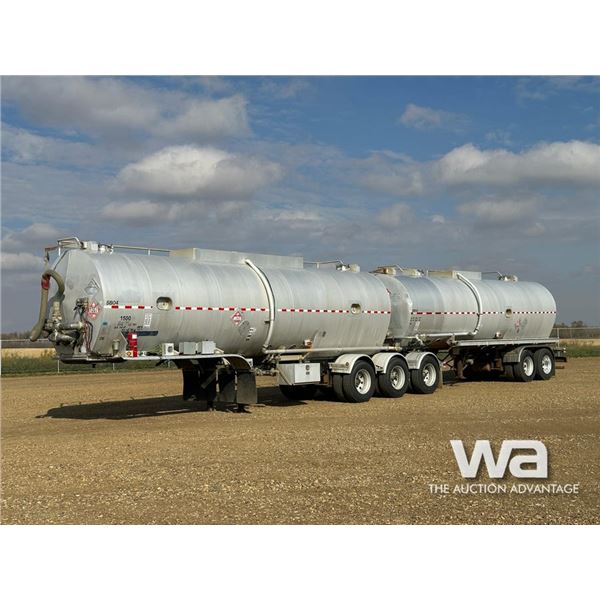 2009 HEIL SUPER B-TRAIN INSULATED TANK TRAILERS