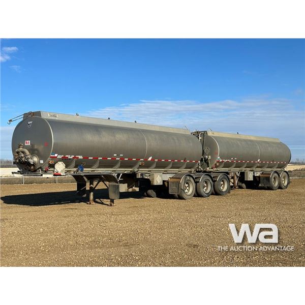 2015 COLUMBIA REMTEC SUPER B-TRAIN TANK TRAILERS