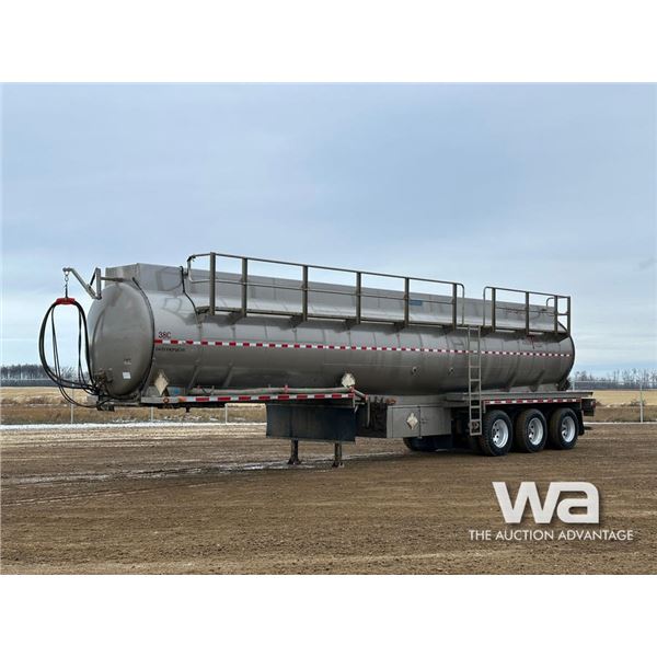 2018 LAZER INOX 44,000 LITRE TRIDEM TANK TRAILER