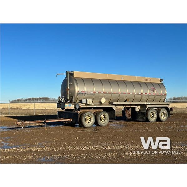 2013 TREMCAR 32,000 L QUAD AXLE TANK TRAILER