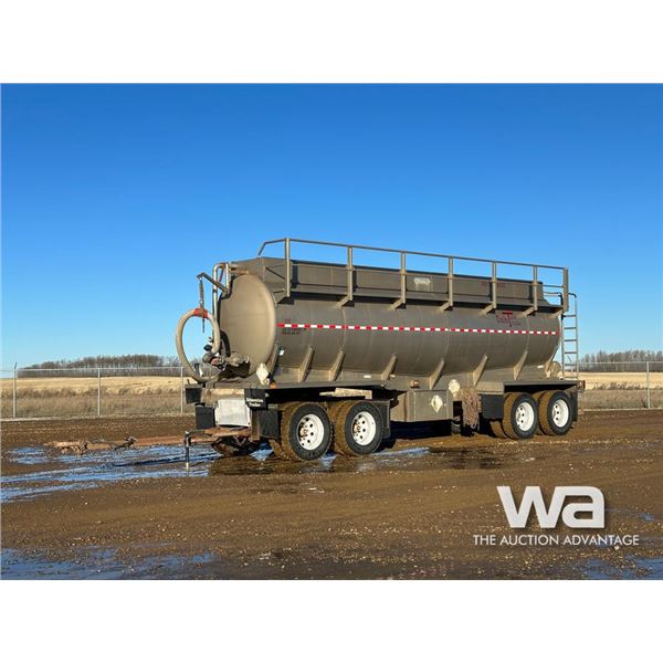 2012 LAZER INOX 32,000 L QUAD AXLE TANK TRAILER