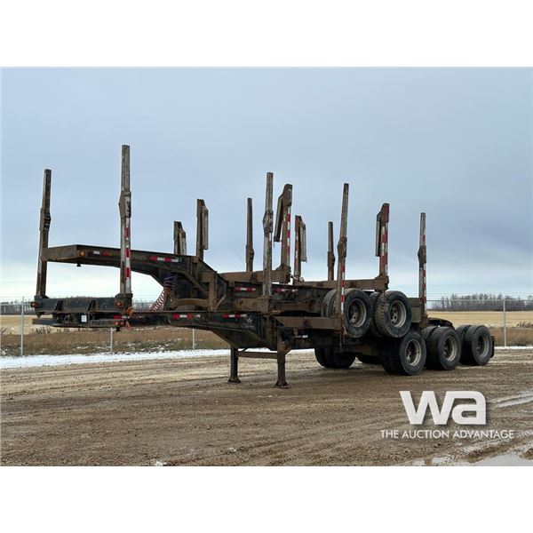 2012 CASTLETON TRIDEM SUPER B-TRAIN LOG TRAILERS