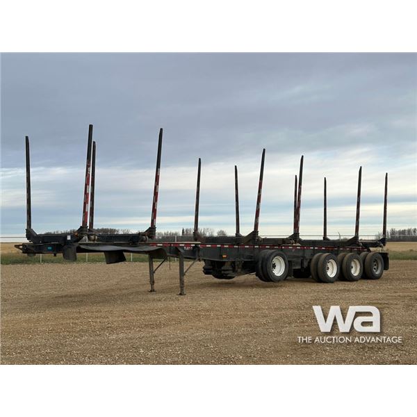 2013 TIMMINS 50 FT. QUAD/A POLE LOG TRAILER